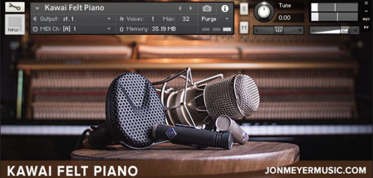 FREE Felt Piano Sample Library Released By Jon Meyer Music