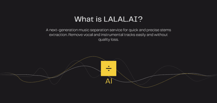 LALAL.AI Vocal Remover tool is now available as a FREE iOS app (Android version in the works)