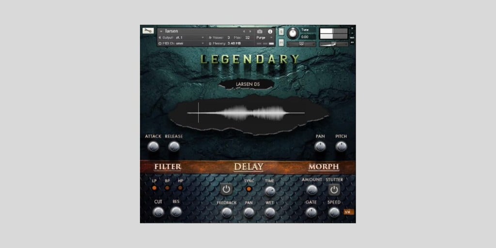 Legendary Kontakt and WAV library