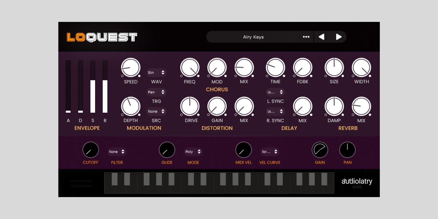 Audiolatry LoQuest