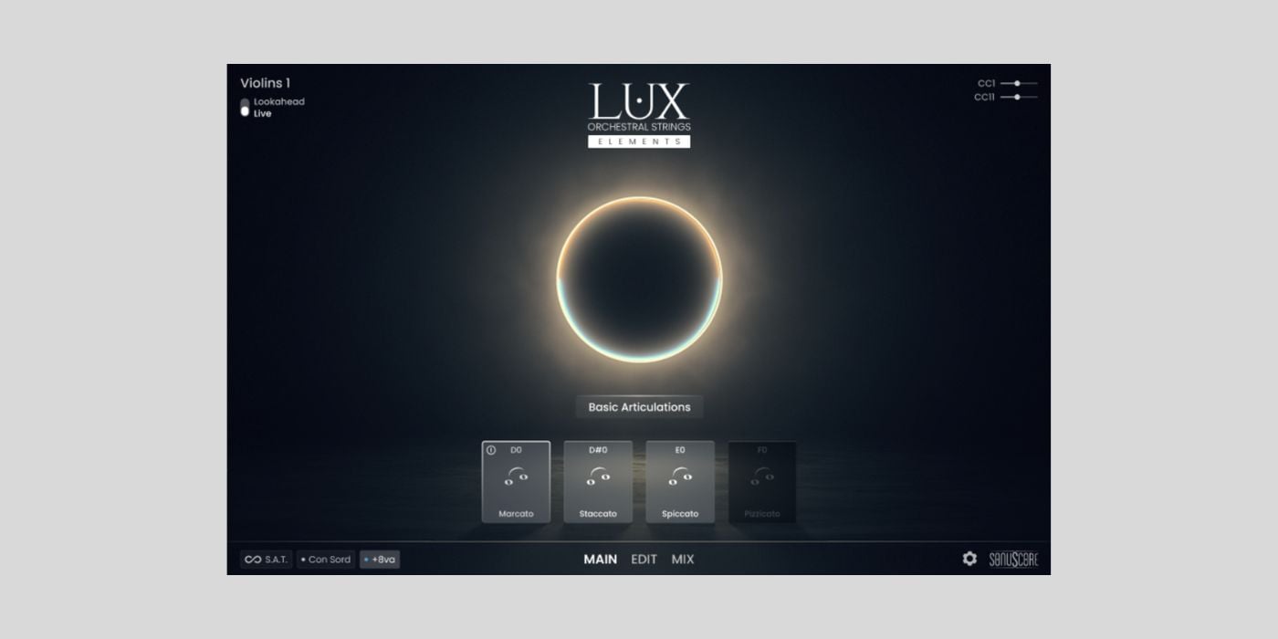 LUX Orchestral Strings Elements