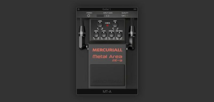 Free MT-A Distortion VST/AU/AAX Plugin Released By Mercuriall Audio
