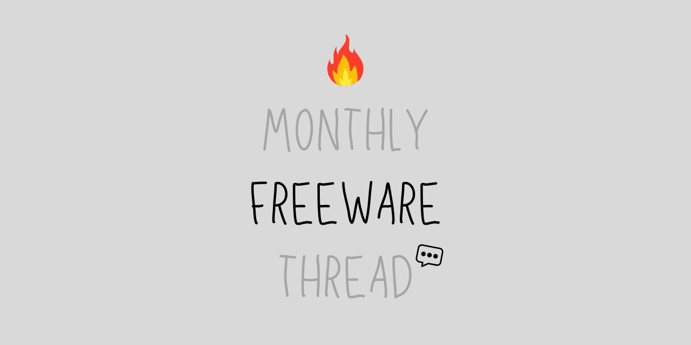 BPB Monthly Freeware Thread