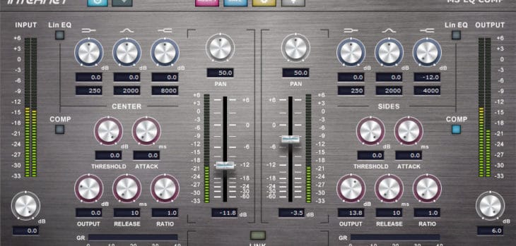 Free MS EQ COMP VST Plugin Released By INTERNET Co.