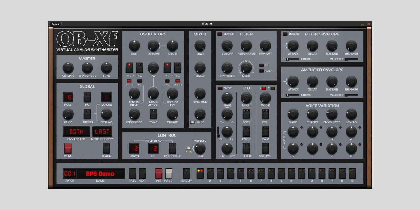 Surge Synth Team OB-Xf
