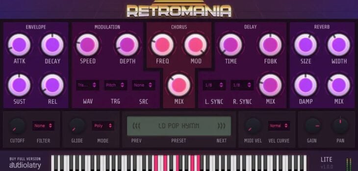 Retromania Lite by Audiolatry