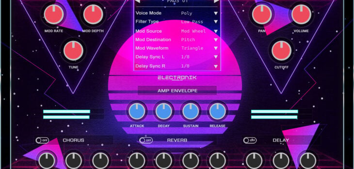 RetroVerse Lite Is A FREE Instrument By Electronik Soundlab