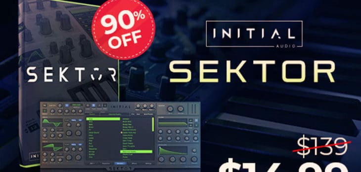 Get 90% OFF Sektor Wavetable Synthesizer (Only $14.99)!