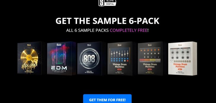 Free Sample Packs by Slate Digital