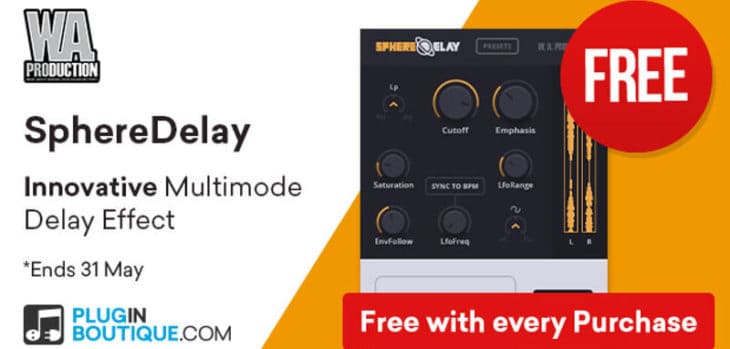Get SphereDelay For FREE With Any Purchase @ Pluginboutique!
