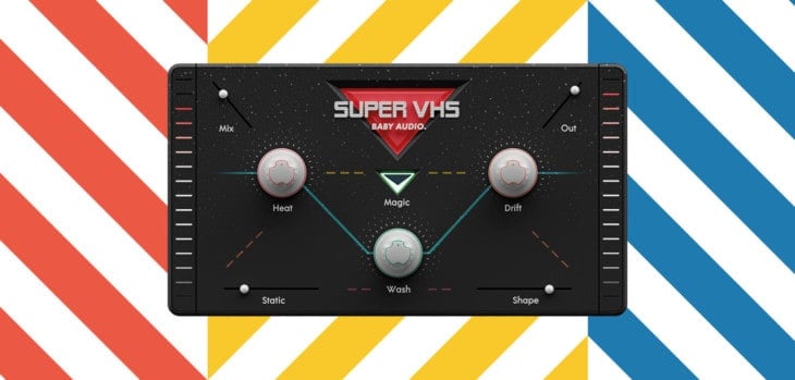 The Super VHS multi-effect plugin from BABY Audio is ONLY $9.99!