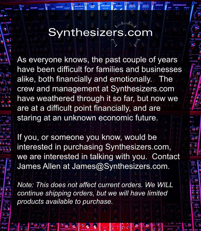 chip shortage sythesizers.com