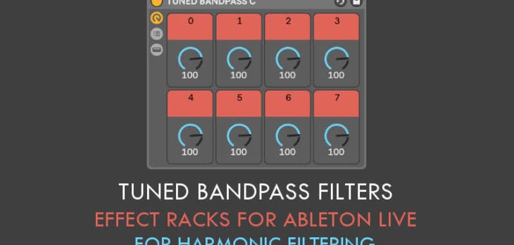 Free Tuned Bandpass Filters For Ableton Live By Sound Author
