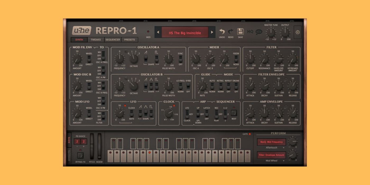 Get 30% off u-he Repro at Plugin Boutique for a limited time