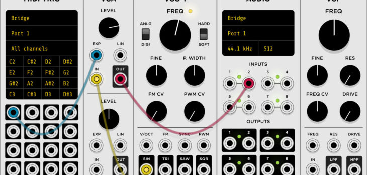 VCV Rack Free Modular Synthesizer Now Connects To Your DAW!