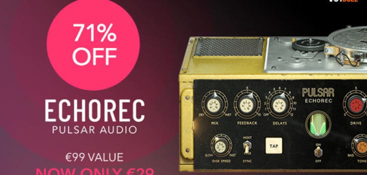 Get 71% OFF Pulsar Audio&rsquo;s Echorec Delay Plugin @ VSTBuzz