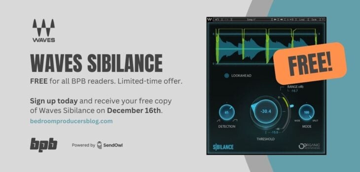 Waves Sibilance Is FREE For BPB Readers!
